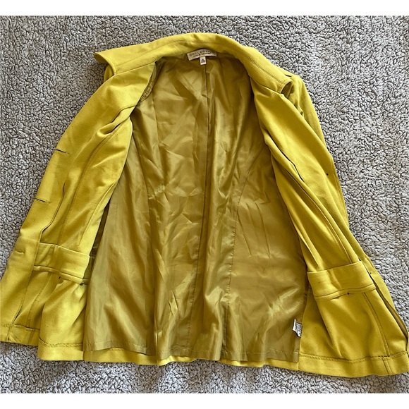 Harve Benard Women’s XL Classic Yellow Pea Coat. - Picture 5 of 5